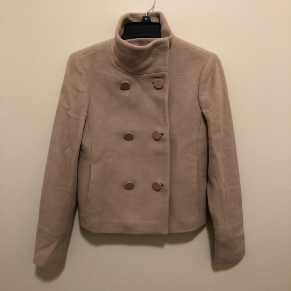 NWT Ann Taylor Double Breasted Wool Coat XS - Picture 4 of 8